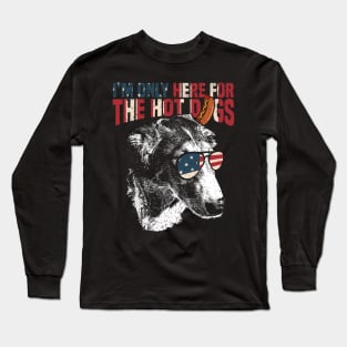 Borzoi Shirt Funny 4th of July Long Sleeve T-Shirt